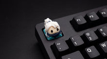 Cargar imagen en el visor de la galería, Jett on black keyboard