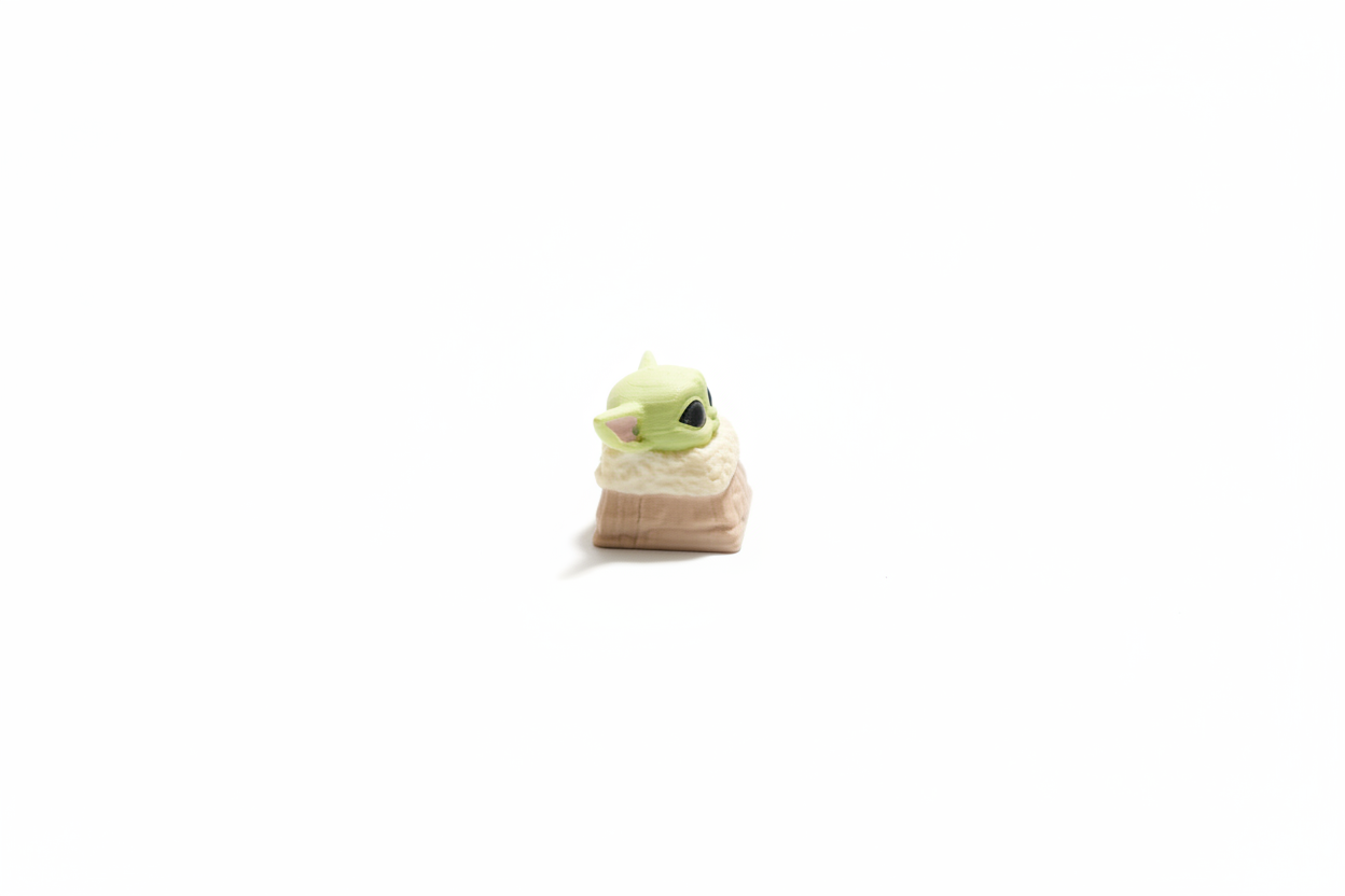 Baby Yoda  right
