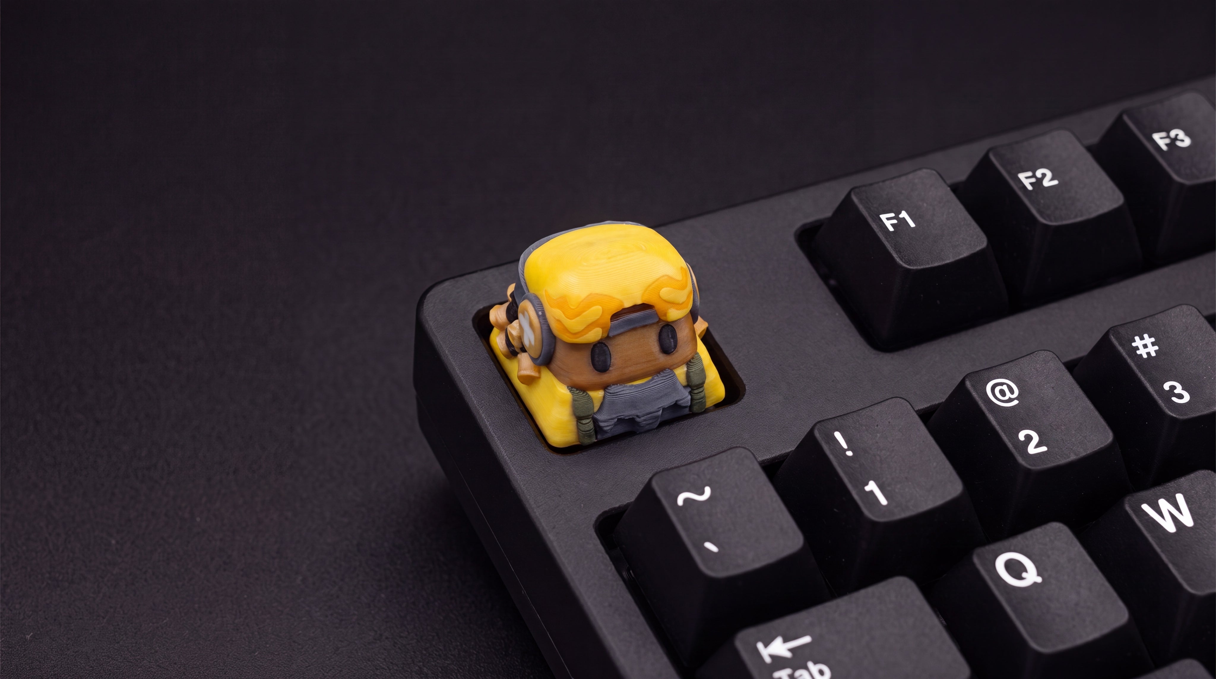 Raze on black keyboard