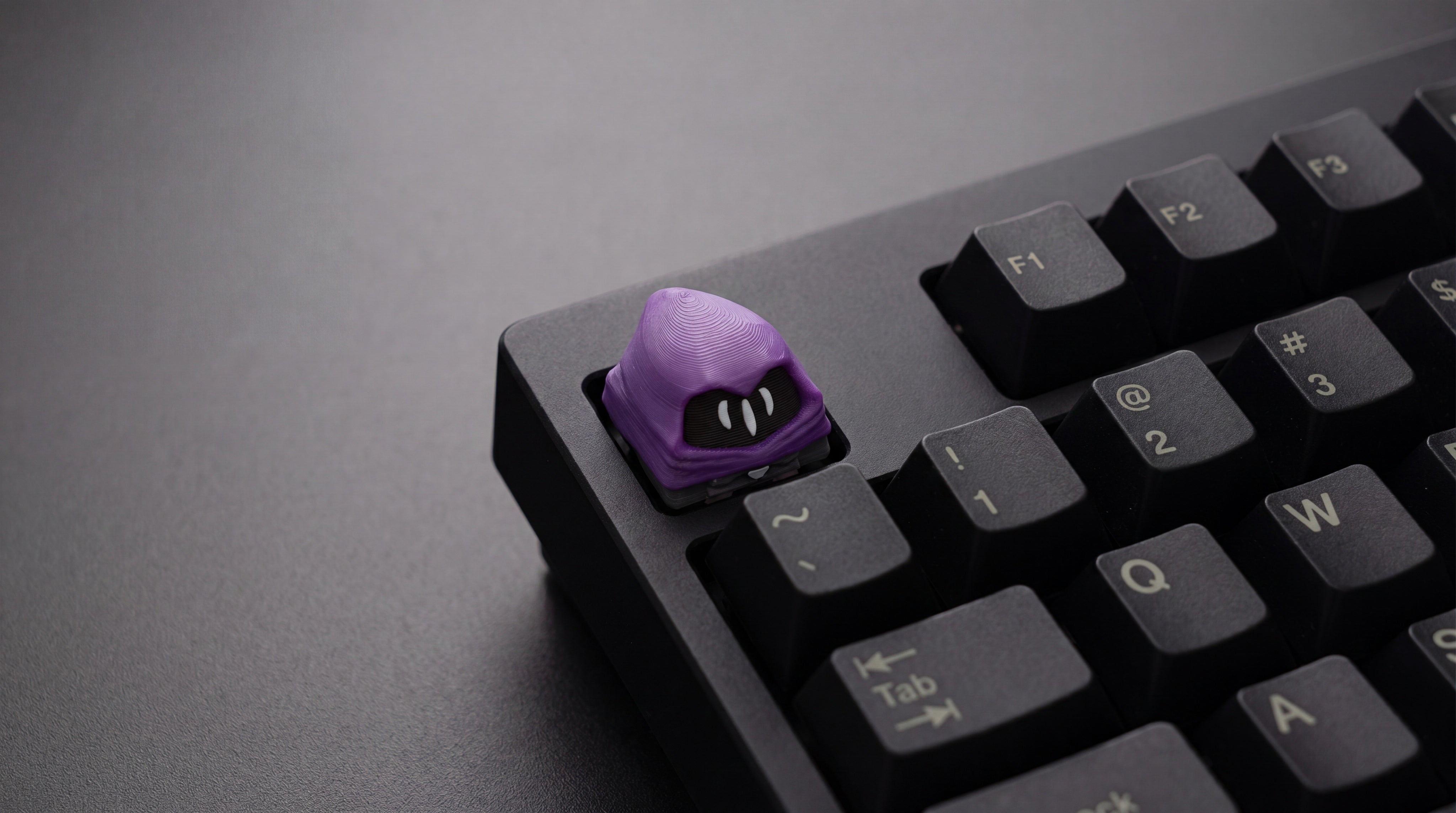 Omen on black keyboard