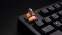 Cargar imagen en el visor de la galería, Chainsaw Man on black keyboard
