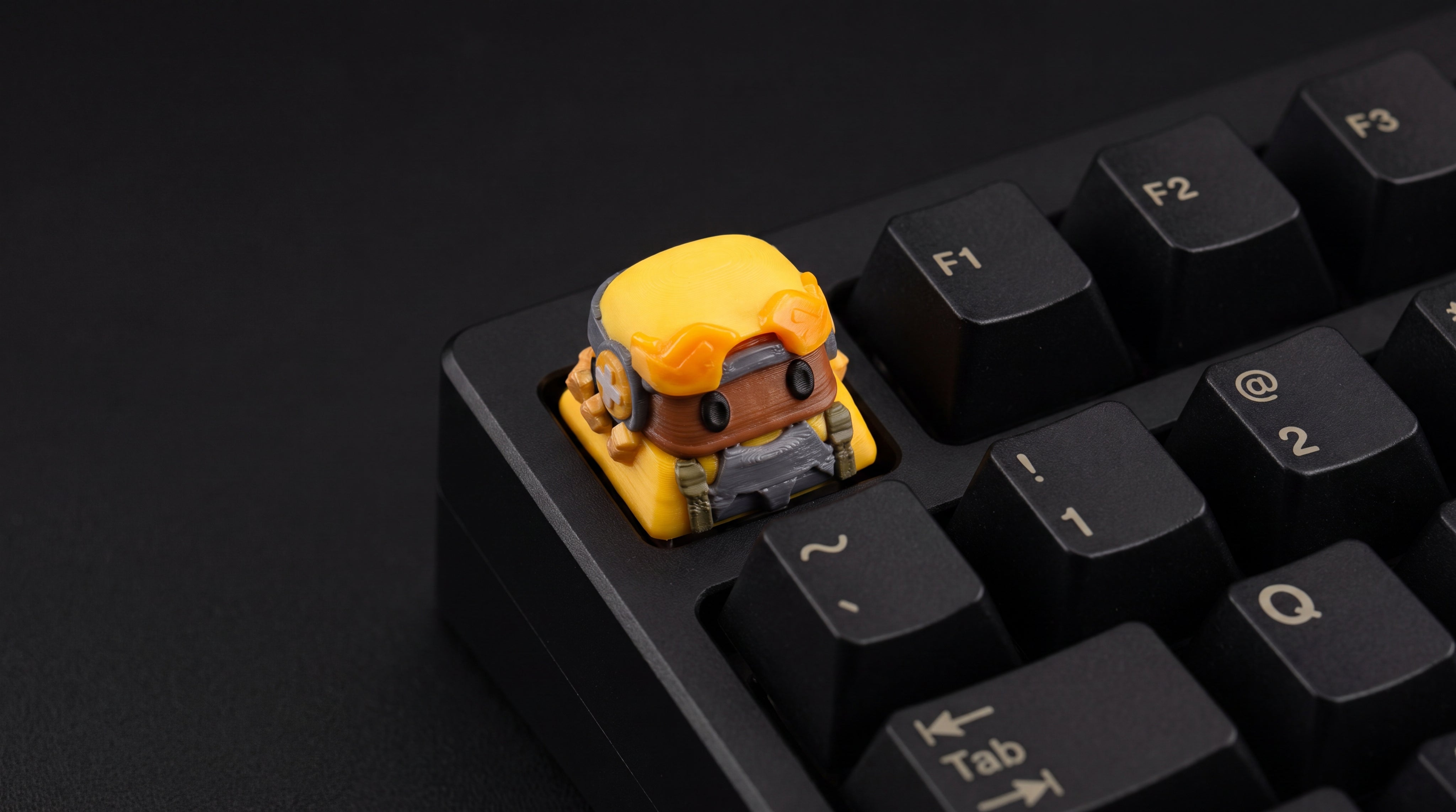 Raze on black keyboard