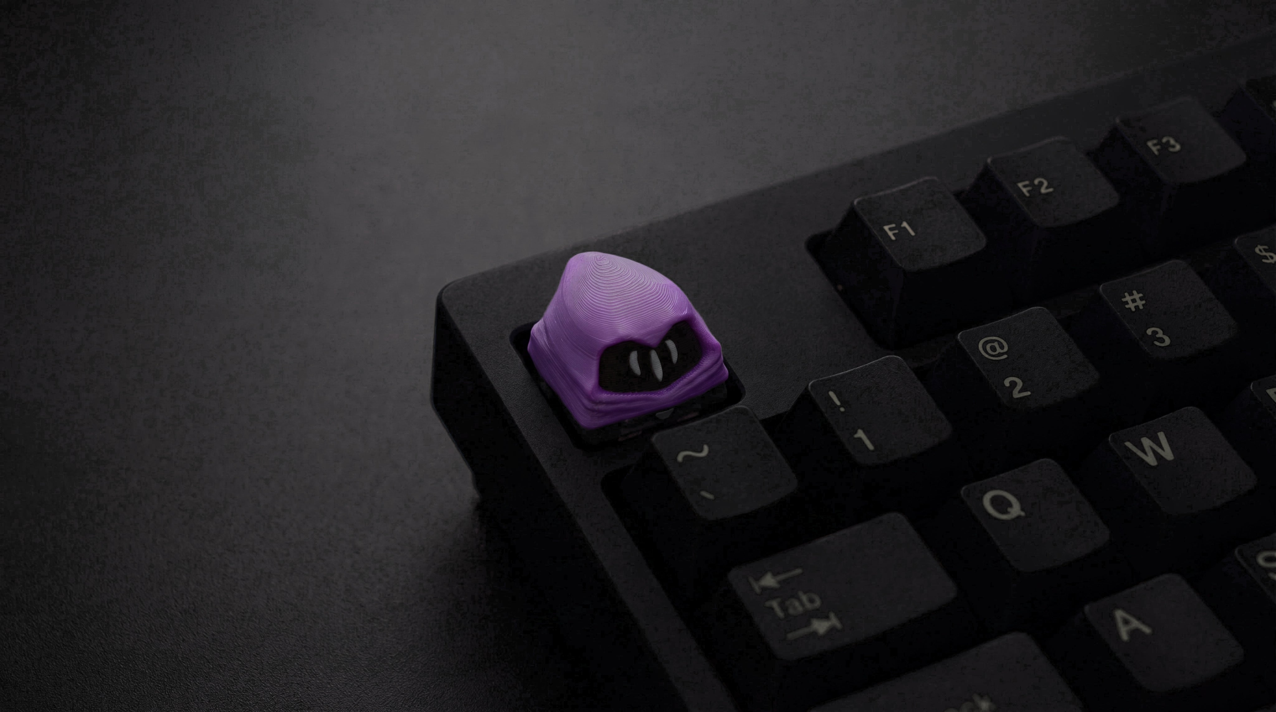 Omen on black keyboard