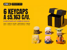 Cargar imagen en el visor de la galería, 6 keycaps a $5.163 c/u: caja + 1 suelta + envío gratis + 2 de regalo
