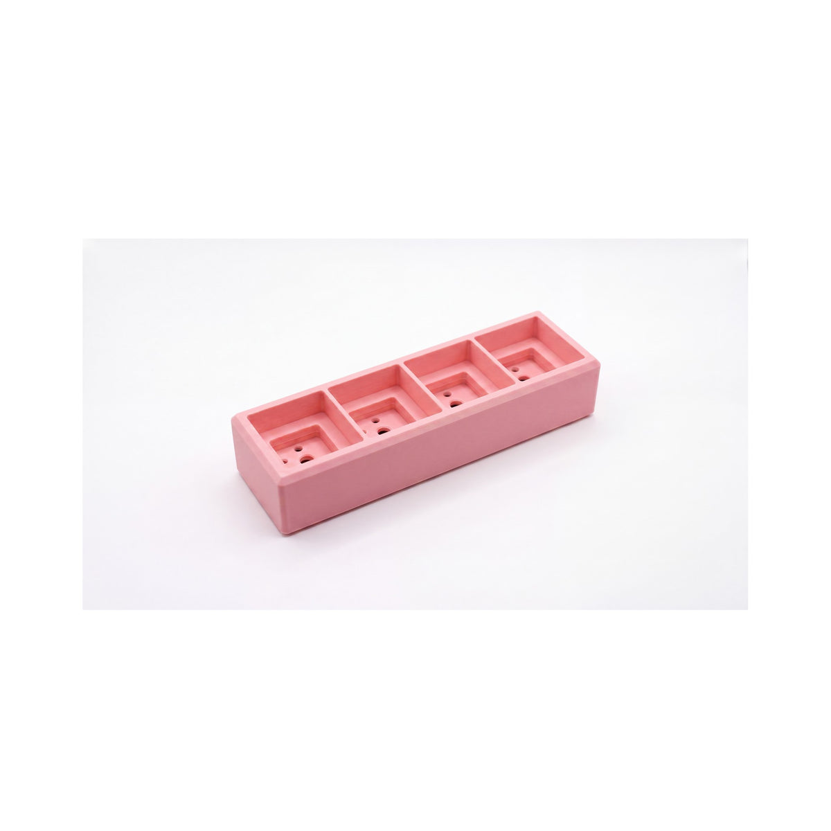 Clicker KO 4 en fila Rosado