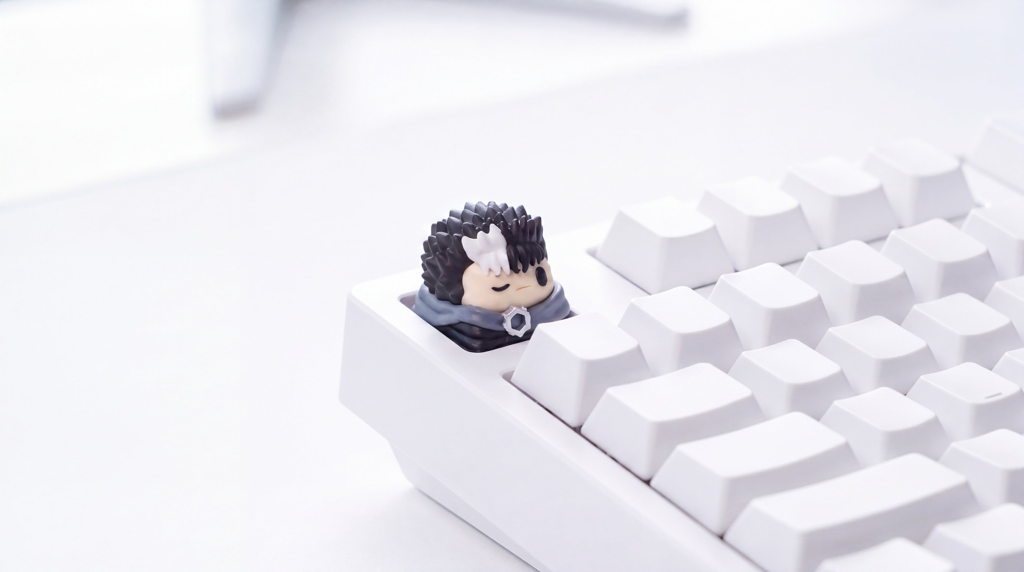 Guts Armadura Berserker en teclado blanco