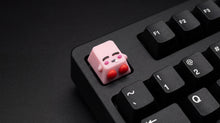 Cargar imagen en el visor de la galería, Kirby Sleep on black keyboard
