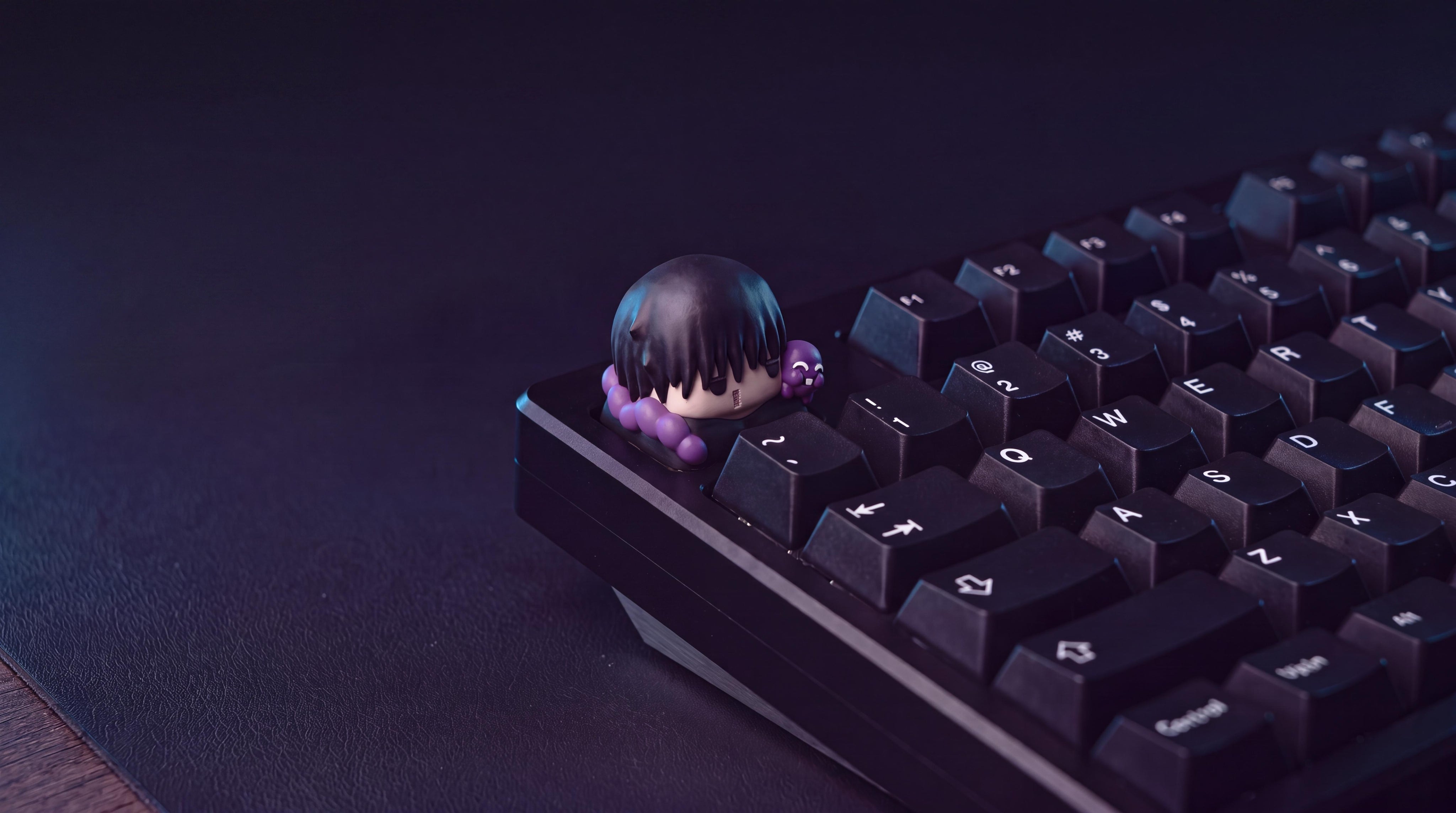 Toji Fushiguro on black keyboard