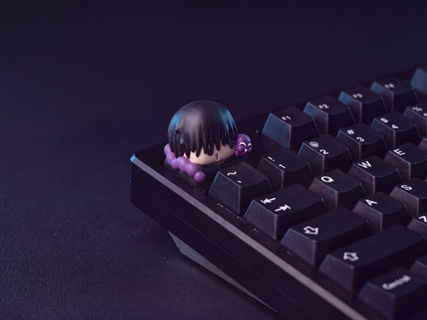 Toji Fushiguro on black keyboard
