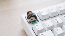 Cargar imagen en el visor de la galería, Sage on white keyboard
